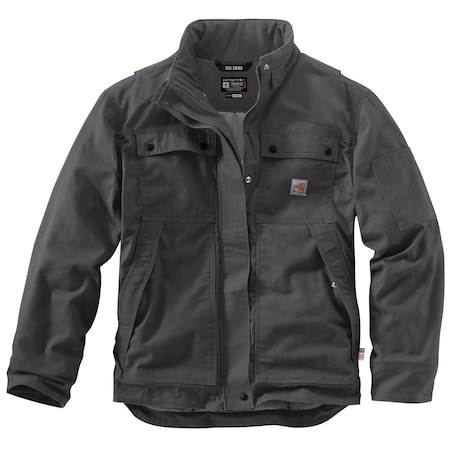Carhartt Men's OJ2182 M FR FS RF QD Insulated Coa L REG Insulated Relaxed Shadow OJ2182-FRM / 102182-029LREG